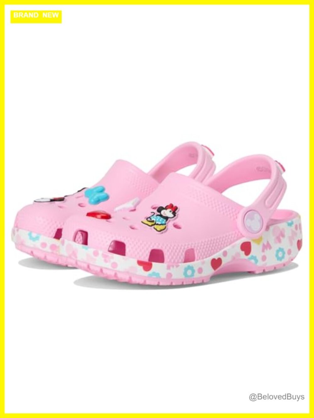 Kids' Disney Mickey Minnie Mouse Clogs EVA Slip-On - NIB